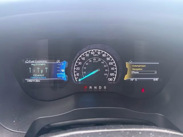 2019 Lightning Blue Metallic Ford Ranger LARIAT Crew Cab Pickup RWD Truck