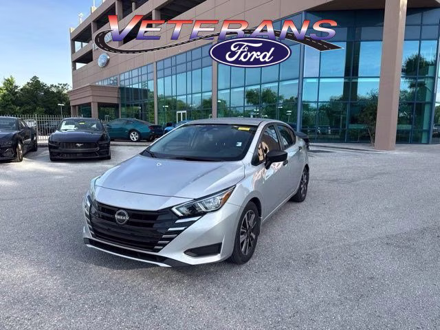 2024 Brilliant Silver Metallic Nissan Versa S FWD Sedan
