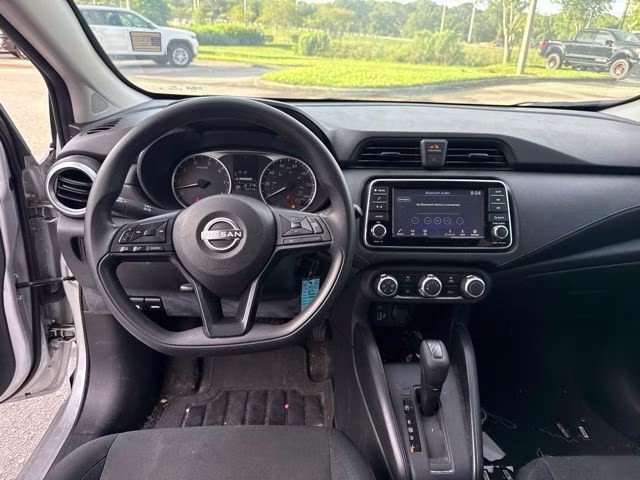 2024 Brilliant Silver Metallic Nissan Versa S FWD Sedan