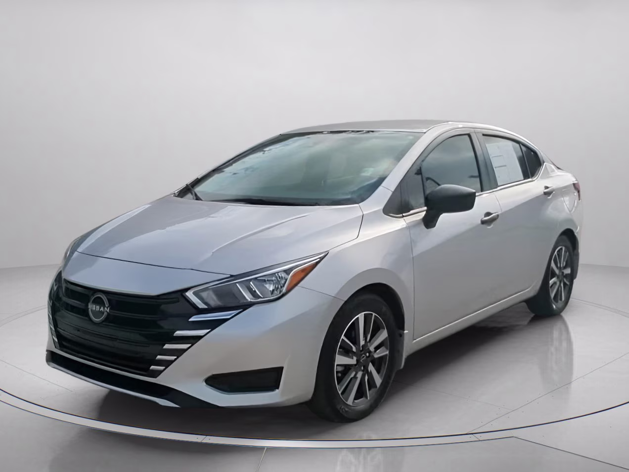 2024 Brilliant Silver Metallic Nissan Versa S FWD Sedan