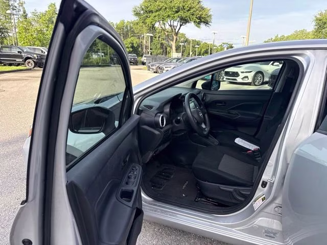 2024 Brilliant Silver Metallic Nissan Versa S FWD Sedan