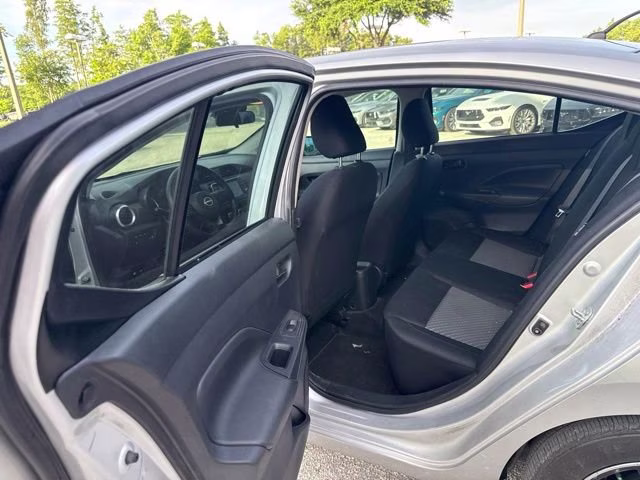 2024 Brilliant Silver Metallic Nissan Versa S FWD Sedan