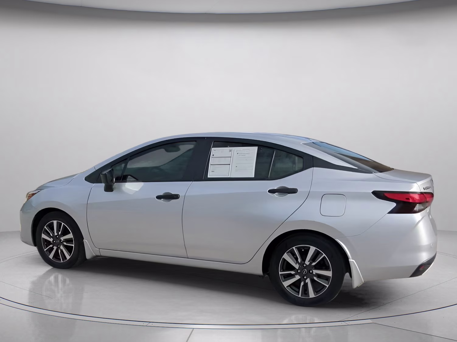 2024 Brilliant Silver Metallic Nissan Versa S FWD Sedan