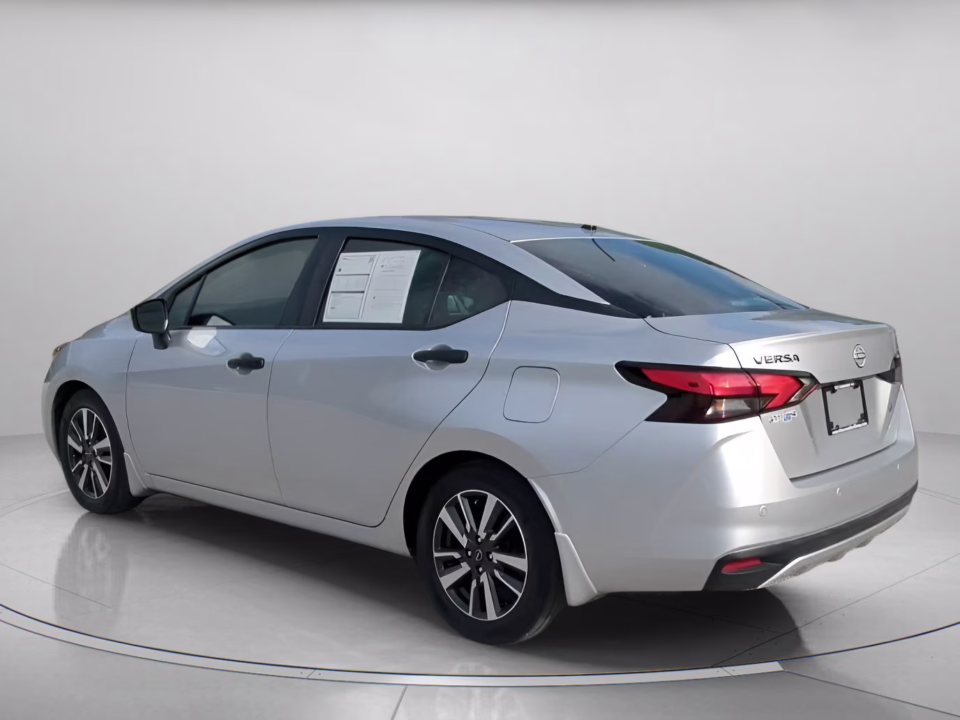 2024 Brilliant Silver Metallic Nissan Versa S FWD Sedan