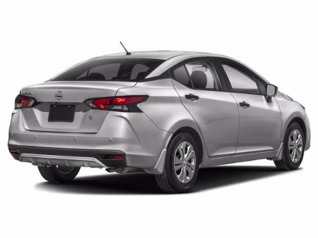 2024 Brilliant Silver Metallic Nissan Versa S FWD Sedan
