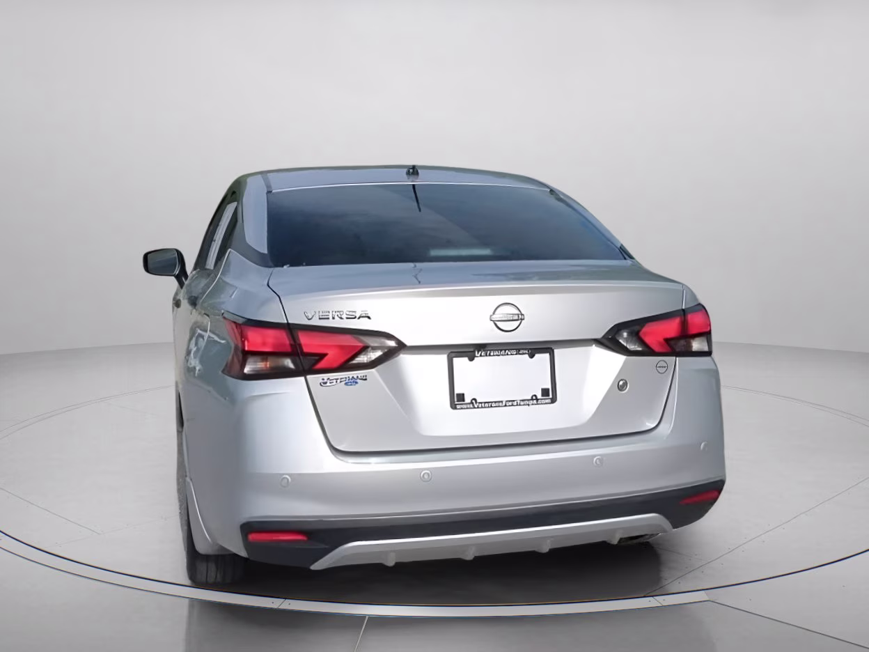 2024 Brilliant Silver Metallic Nissan Versa S FWD Sedan