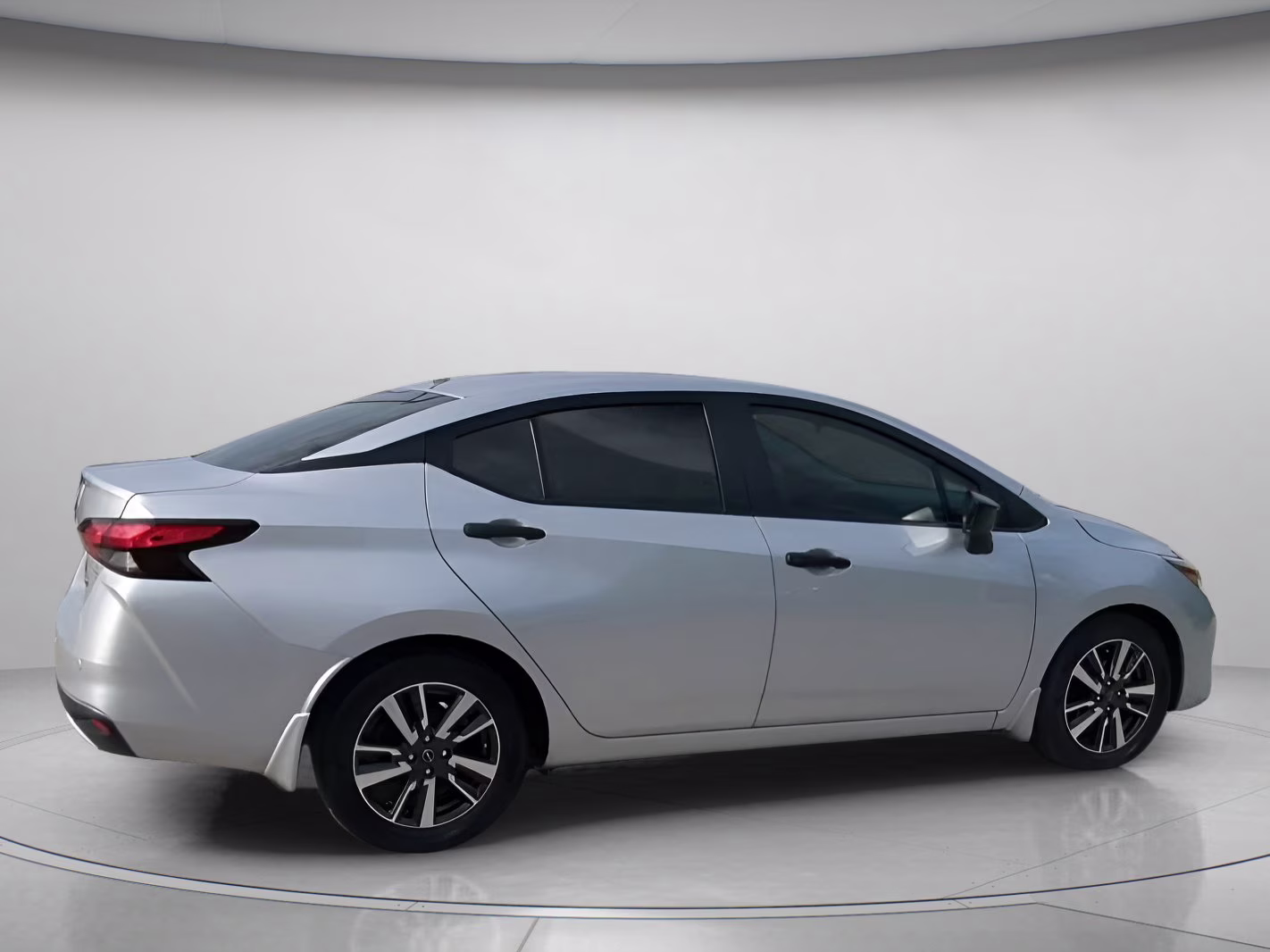2024 Brilliant Silver Metallic Nissan Versa S FWD Sedan