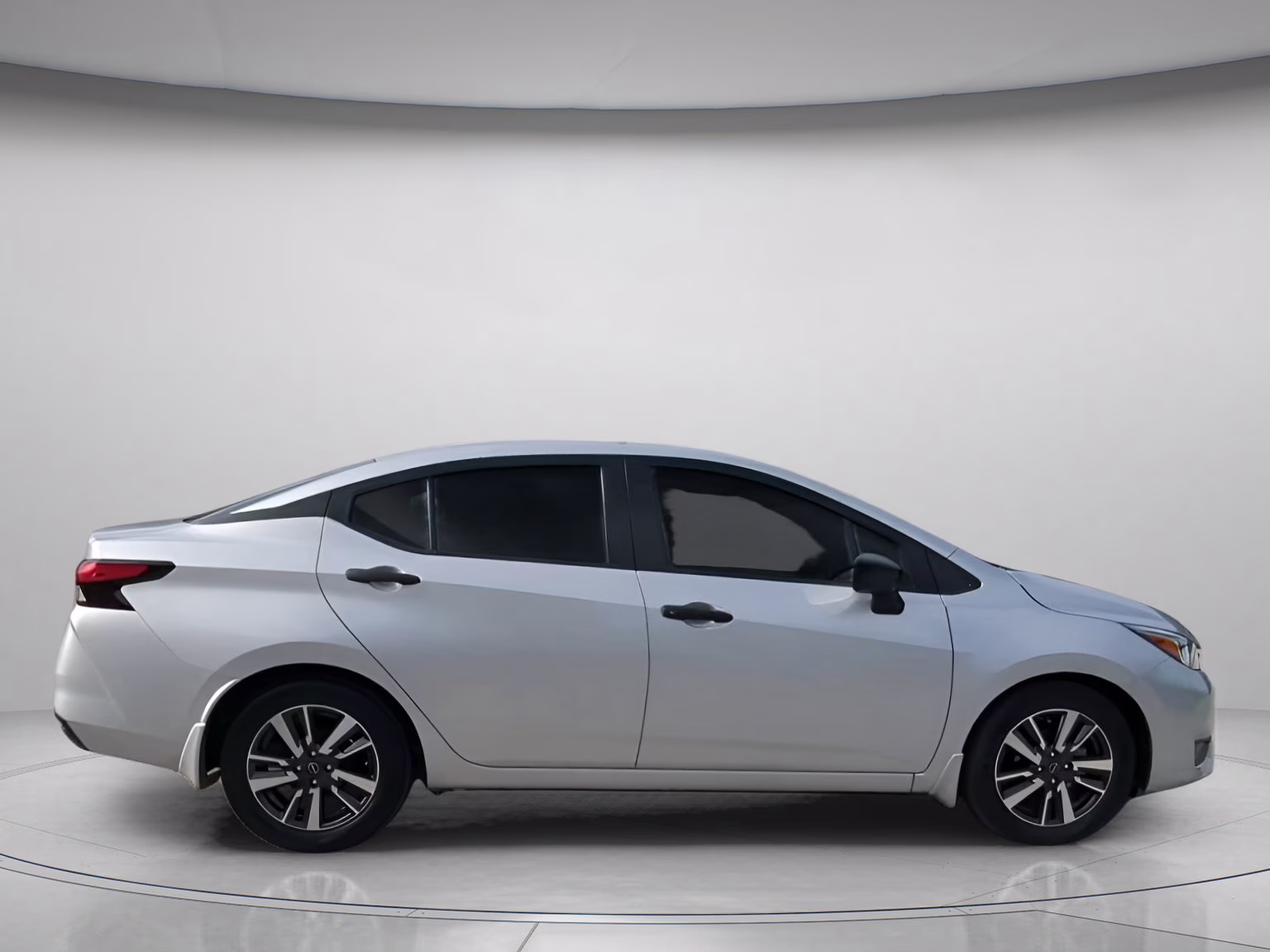 2024 Brilliant Silver Metallic Nissan Versa S FWD Sedan