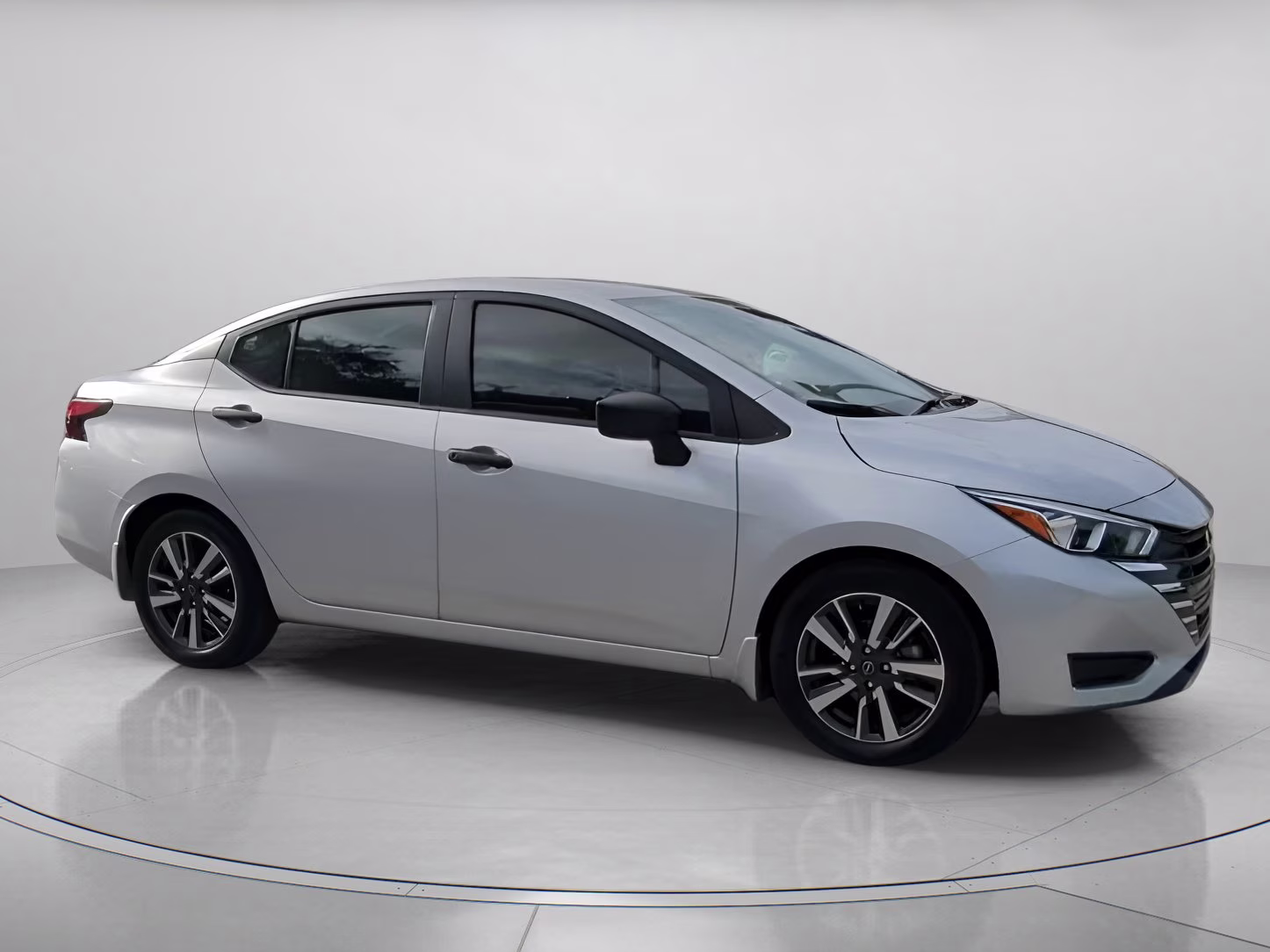 2024 Brilliant Silver Metallic Nissan Versa S FWD Sedan