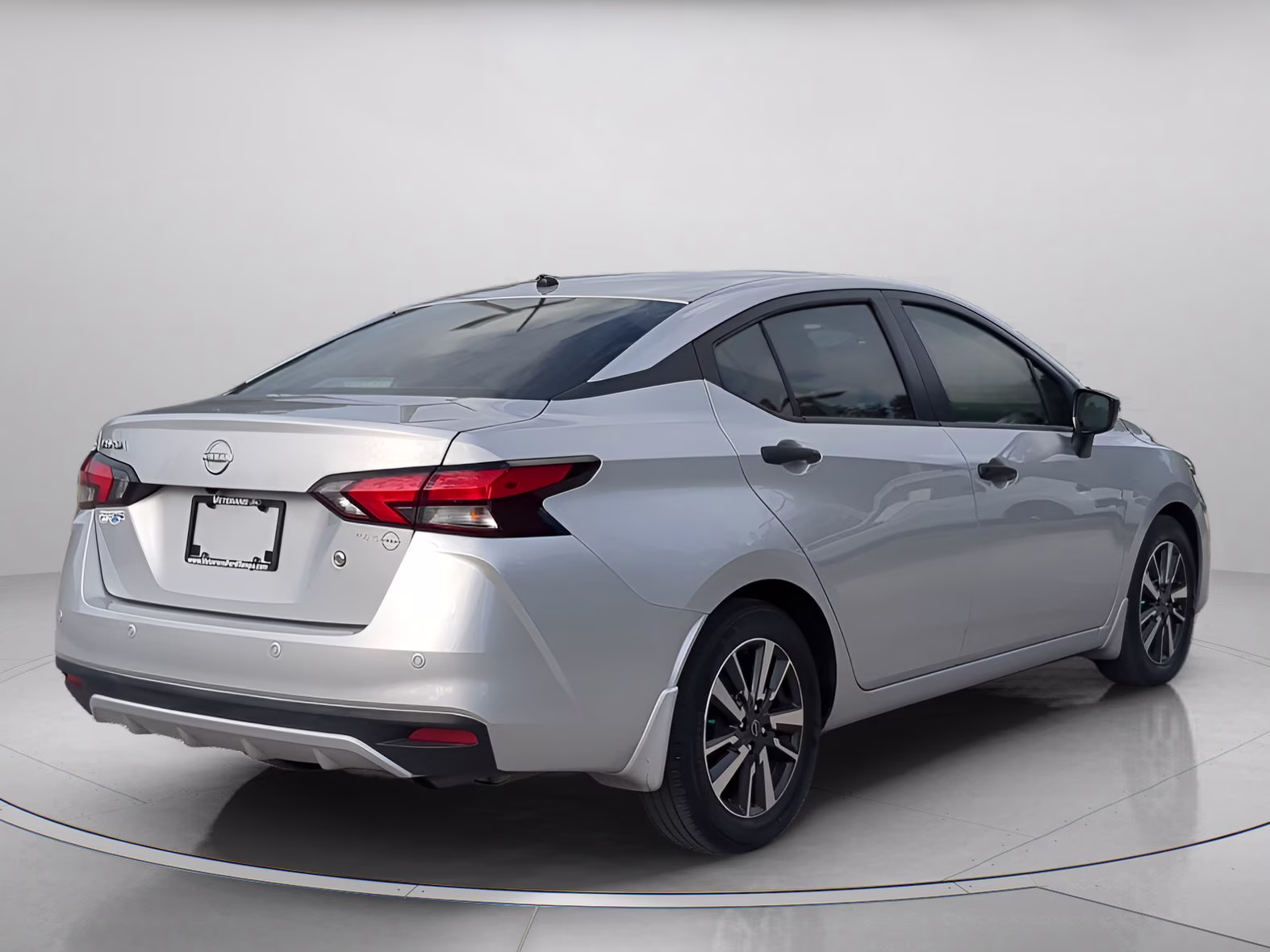 2024 Brilliant Silver Metallic Nissan Versa S FWD Sedan