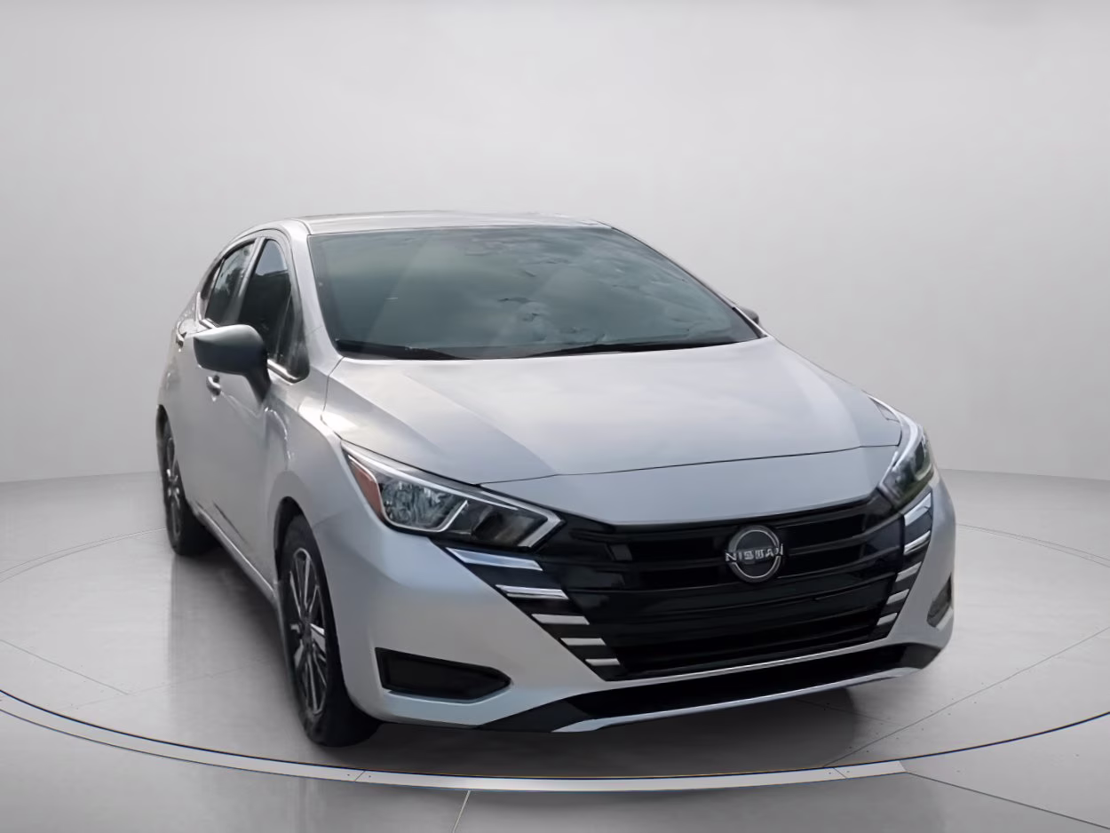 2024 Brilliant Silver Metallic Nissan Versa S FWD Sedan