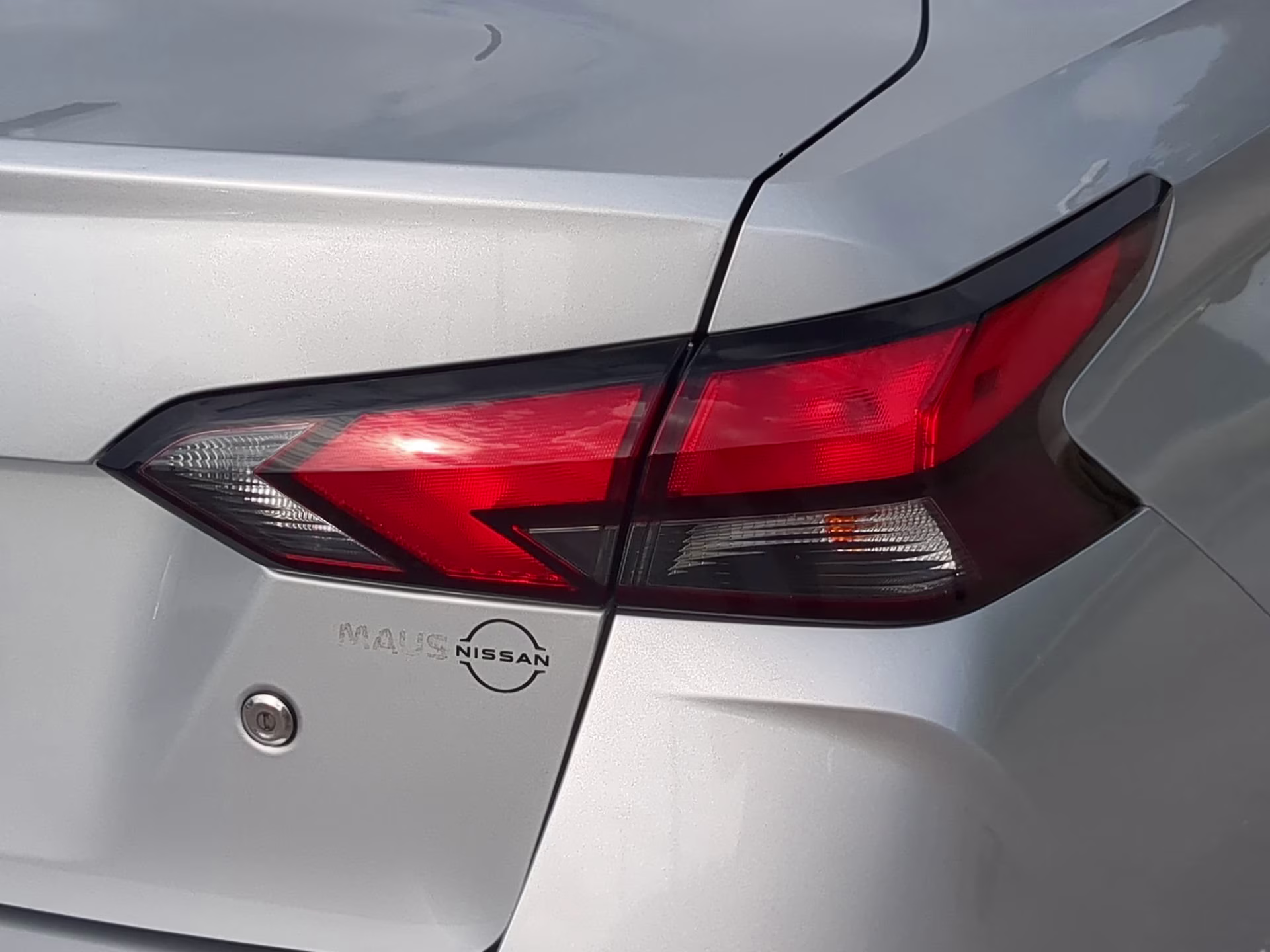 2024 Brilliant Silver Metallic Nissan Versa S FWD Sedan