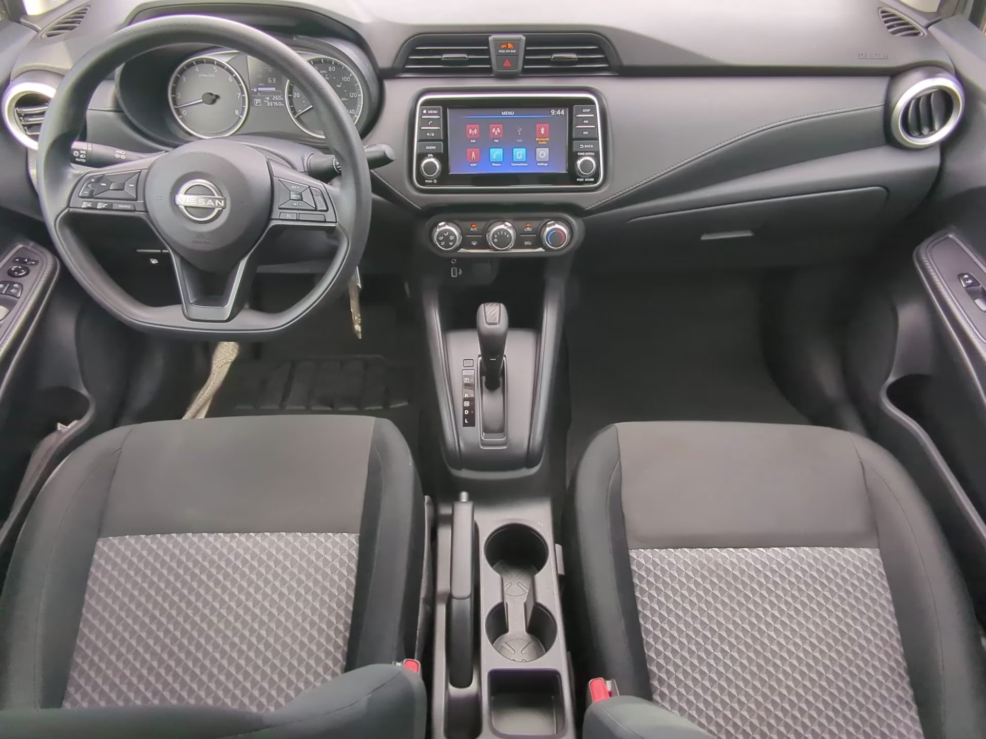 2024 Brilliant Silver Metallic Nissan Versa S FWD Sedan