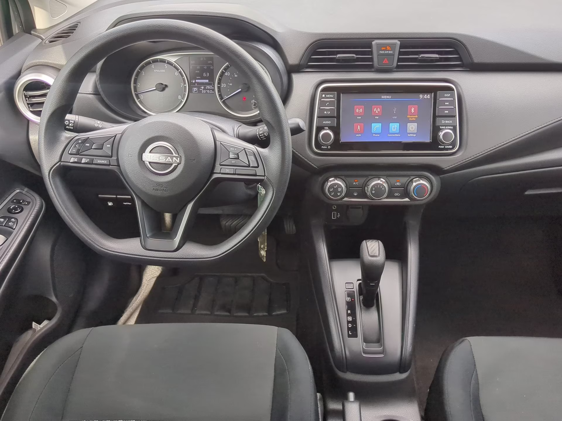 2024 Brilliant Silver Metallic Nissan Versa S FWD Sedan