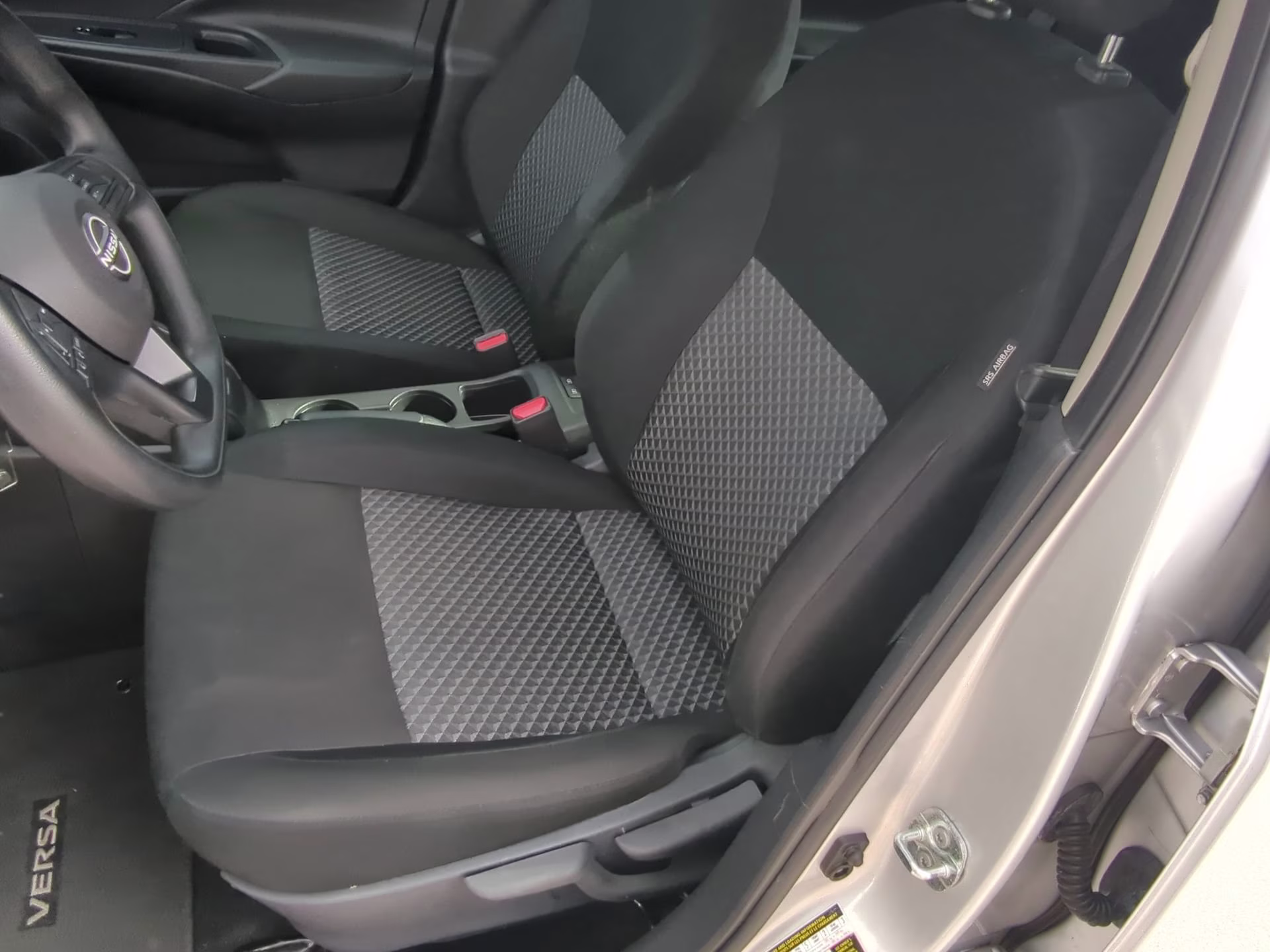 2024 Brilliant Silver Metallic Nissan Versa S FWD Sedan