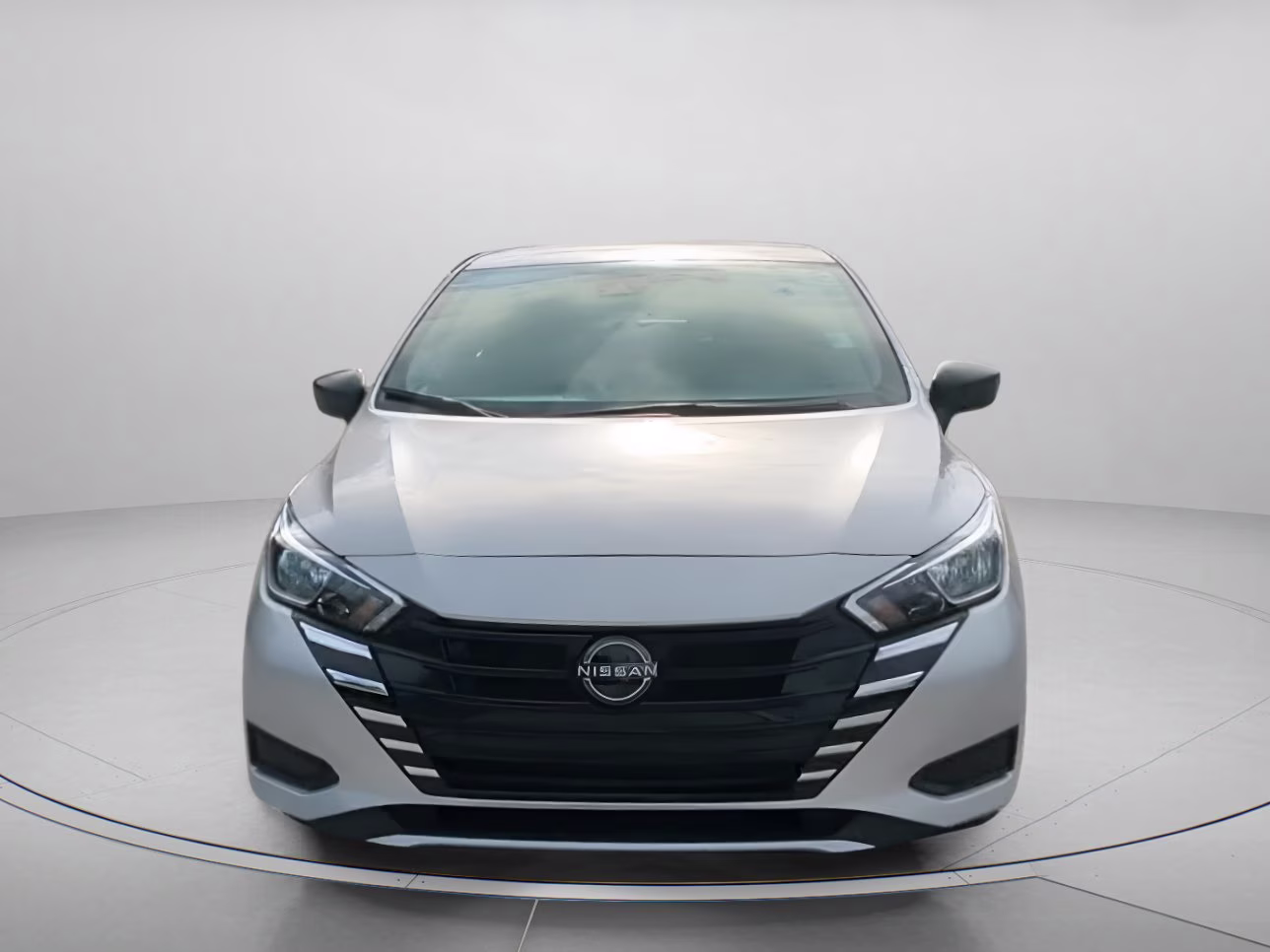 2024 Brilliant Silver Metallic Nissan Versa S FWD Sedan