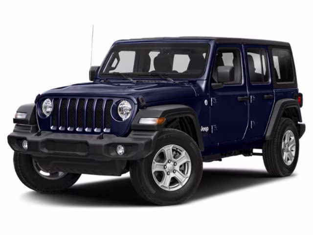 2019 Ocean Blue Metallic Clearcoat Jeep Wrangler Unlimited Sport S 4X4 SUV