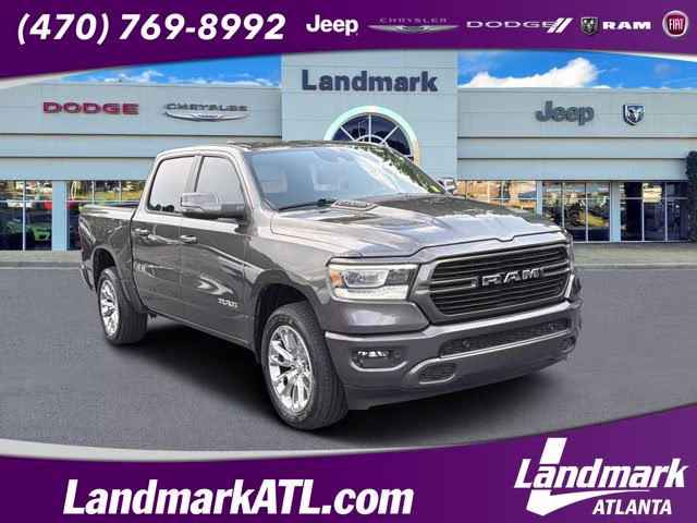 2023 Granite Crystal Metallic Clearcoat Ram 1500 Laramie 4X4 Truck