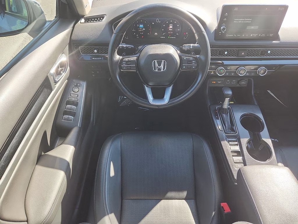 2024 Morning Mist Metallic Honda Civic Touring FWD Sedan