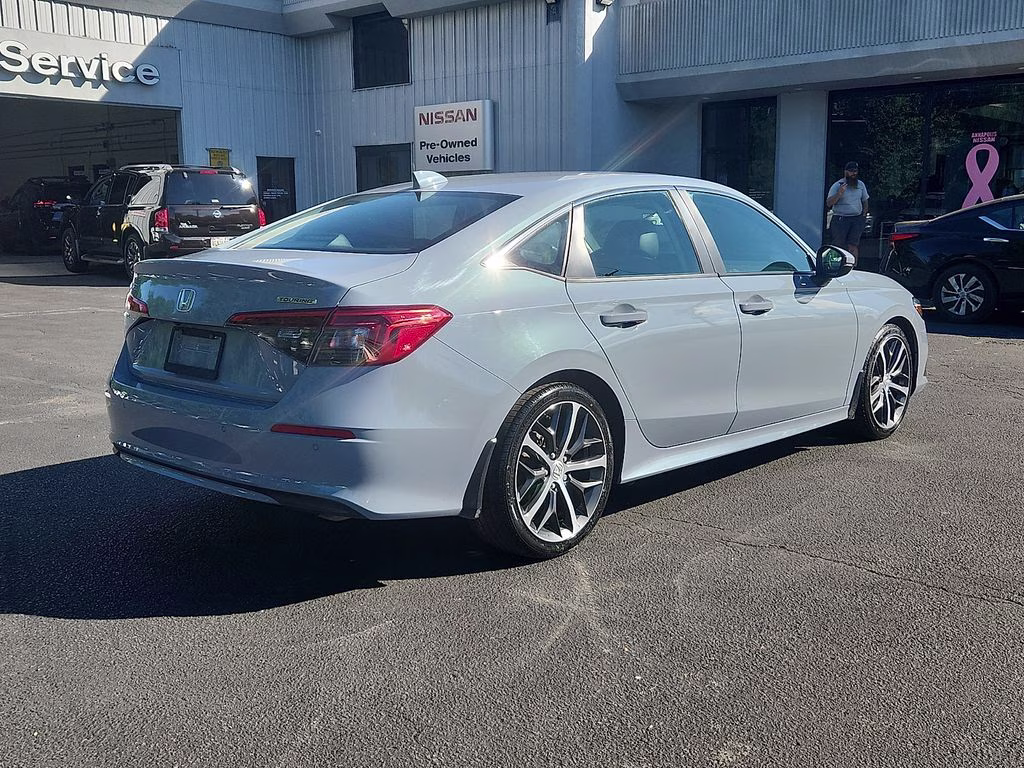 2024 Morning Mist Metallic Honda Civic Touring FWD Sedan