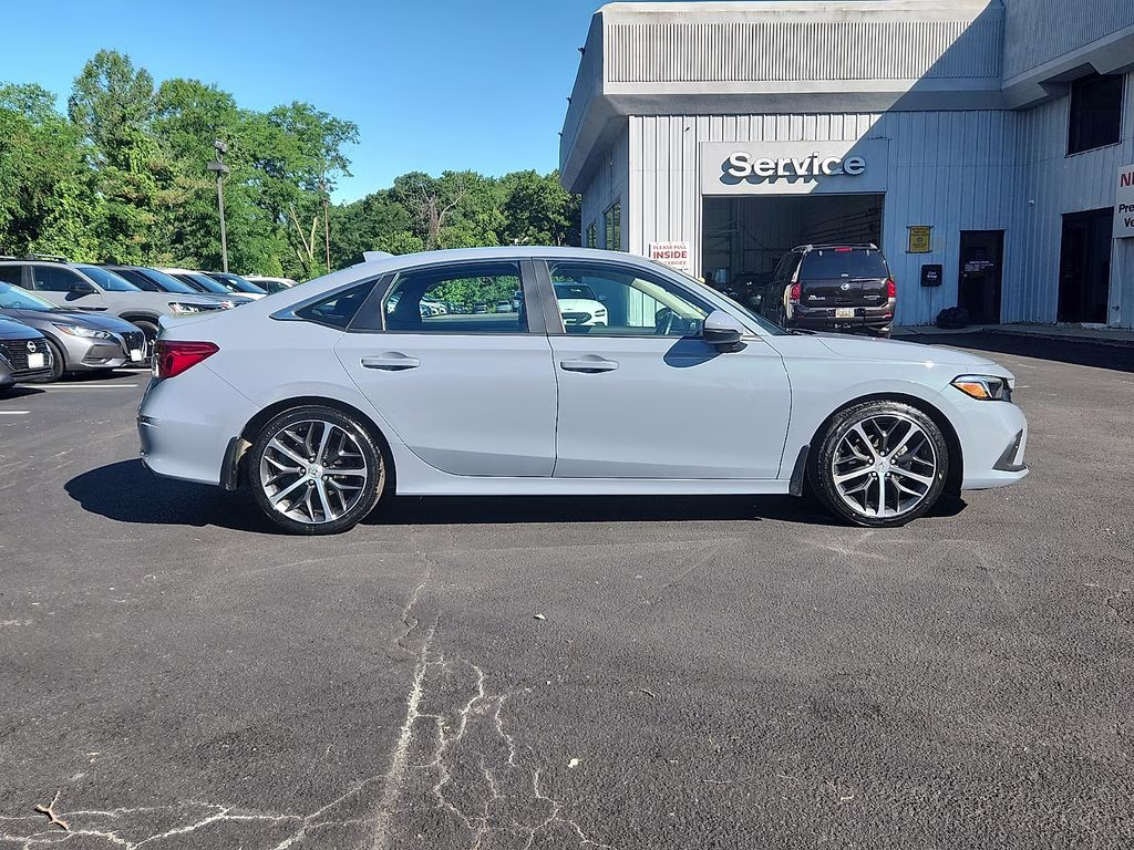 2024 Morning Mist Metallic Honda Civic Touring FWD Sedan