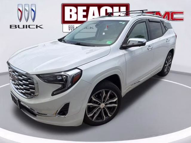2020 White Frost Tricoat GMC Terrain Denali AWD SUV