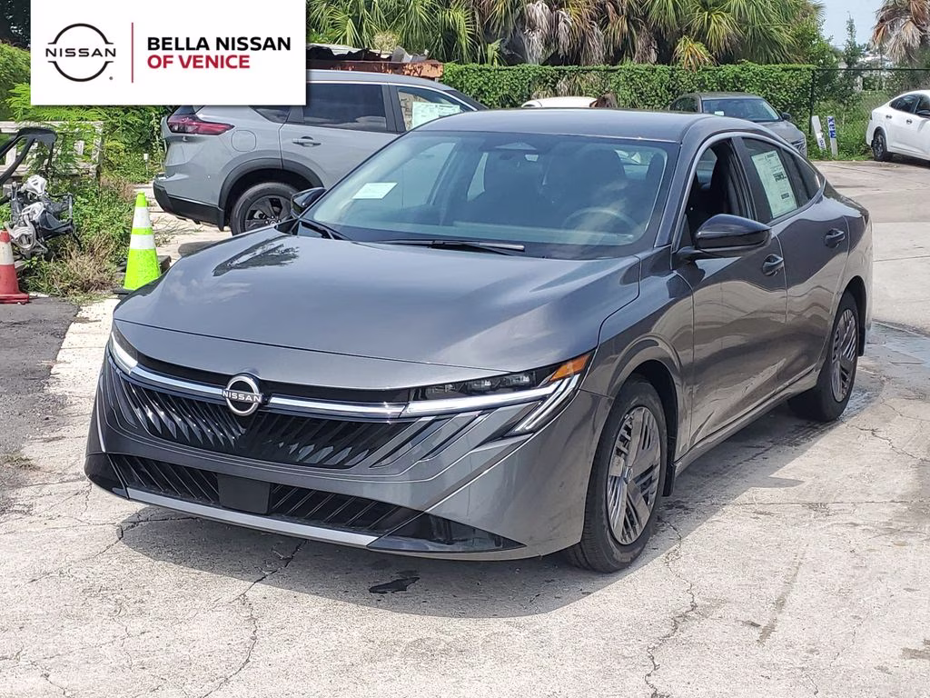 2026 Gun Metallic Nissan Sentra S FWD Sedan