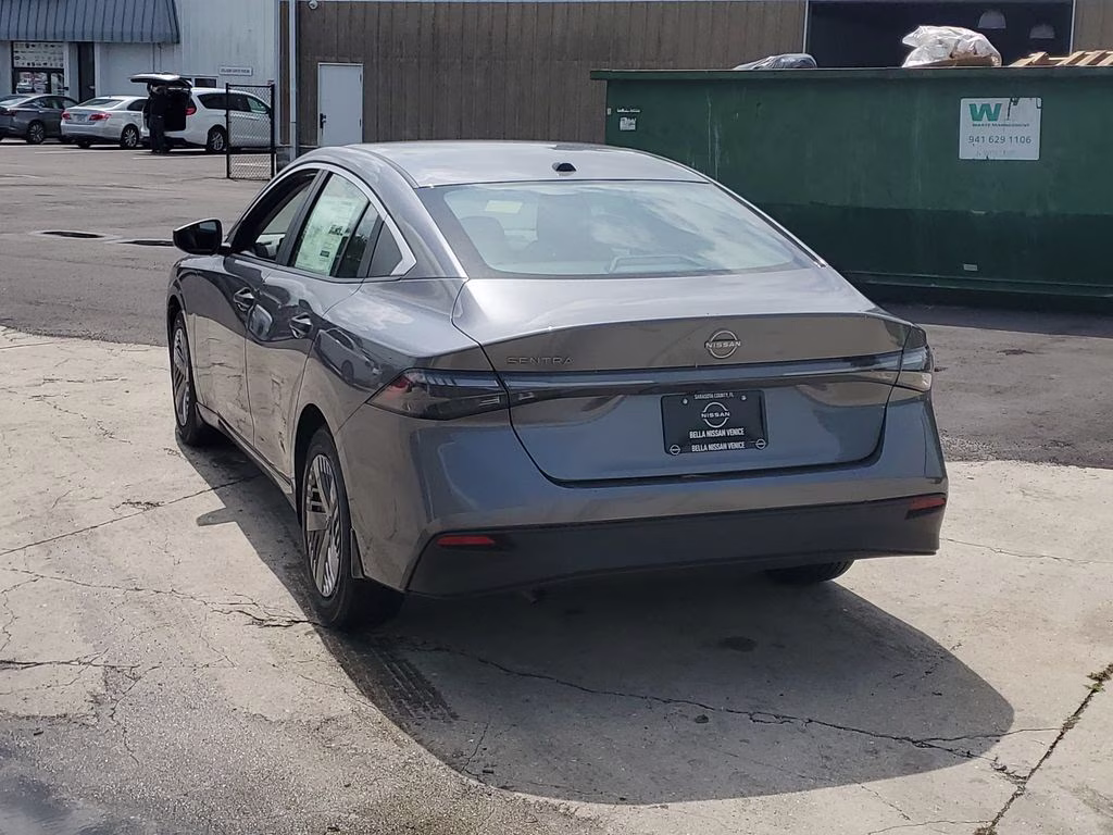2026 Gun Metallic Nissan Sentra S FWD Sedan