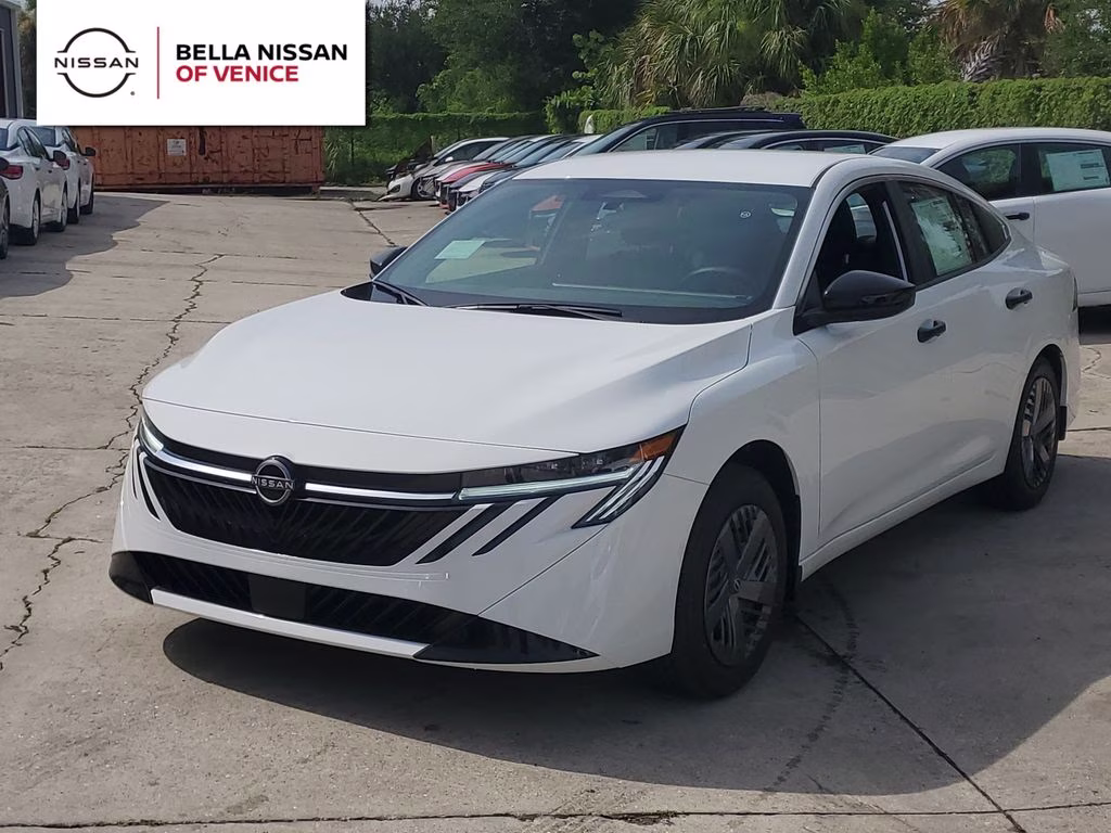 2026 Fresh Powder Nissan Sentra S FWD Sedan