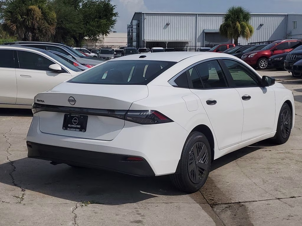 2026 Fresh Powder Nissan Sentra S FWD Sedan