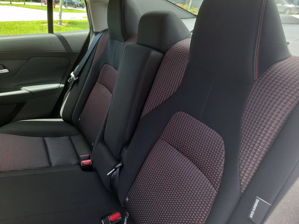 2026 Aspen White/Super Black Nissan Sentra SR FWD Sedan