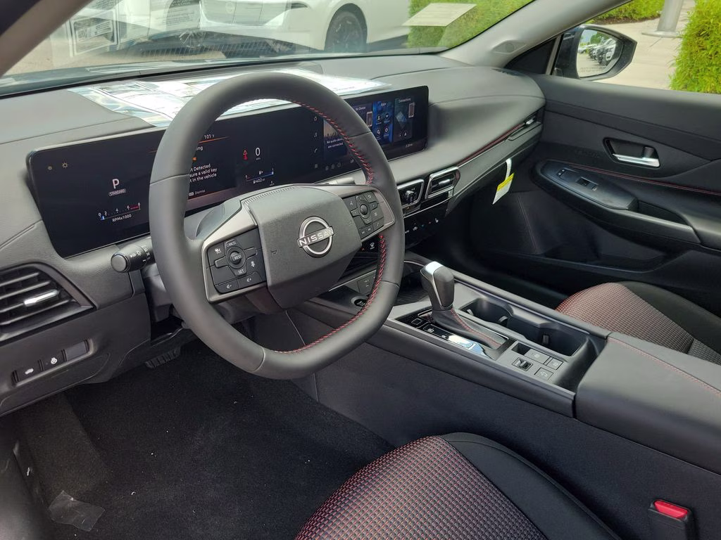 2026 Atlantic Gray/Super Black Nissan Sentra SR FWD Sedan