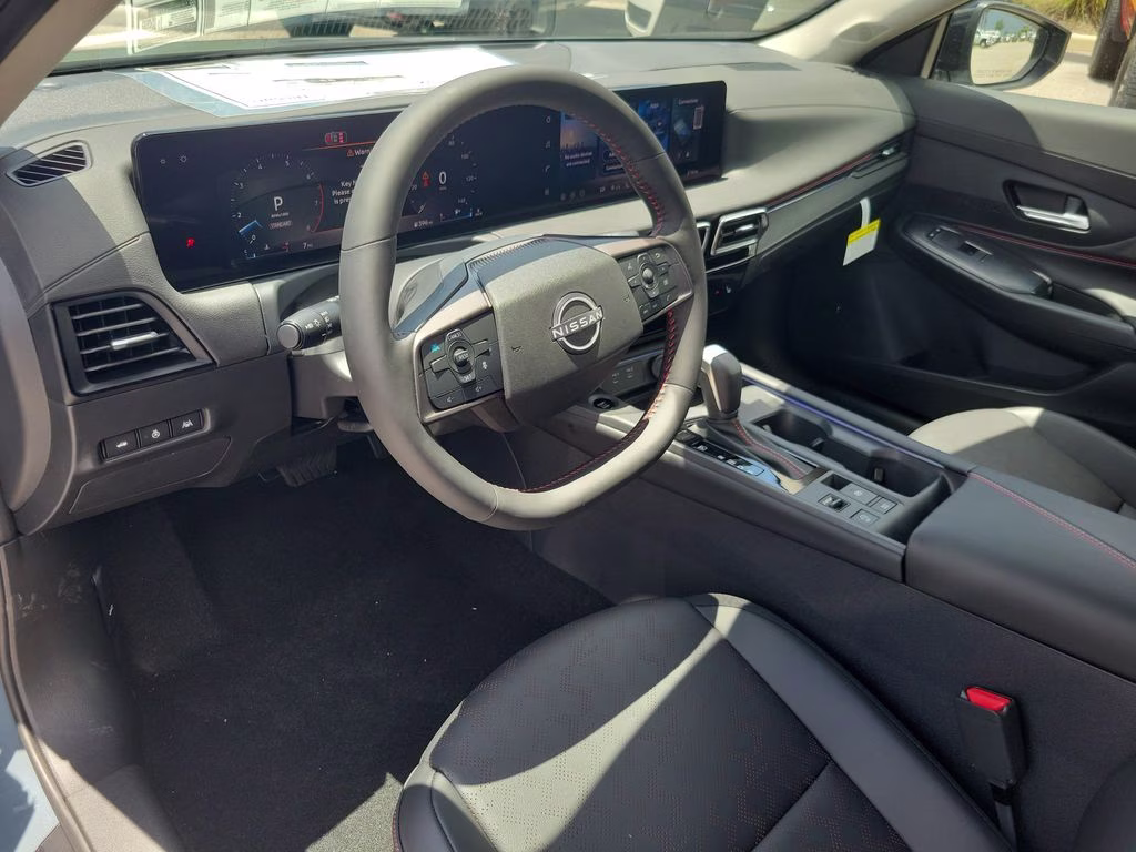 2026 Atlantic Gray/Super Black Nissan Sentra SR FWD Sedan