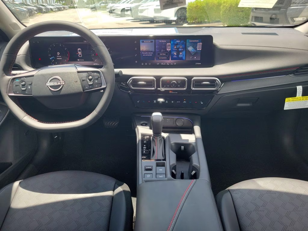 2026 Atlantic Gray/Super Black Nissan Sentra SR FWD Sedan