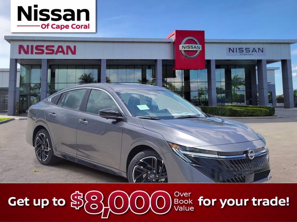 2026 Gun Metallic Nissan Sentra SR FWD Sedan
