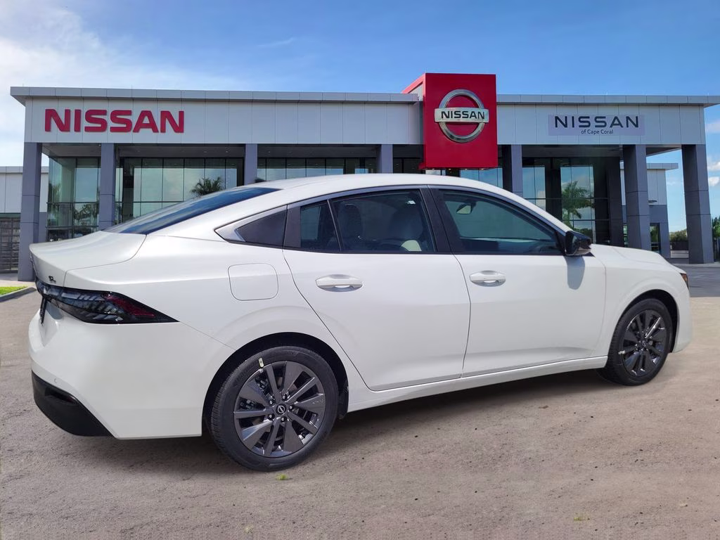 2026 Aspen White Tricoat Nissan Sentra SL FWD Sedan