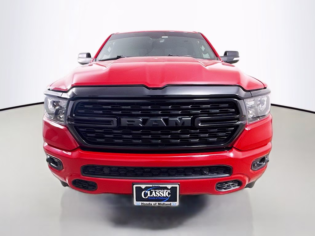 2022 Flame Red Clearcoat Ram 1500 Big Horn/Lone Star 4X4 Truck