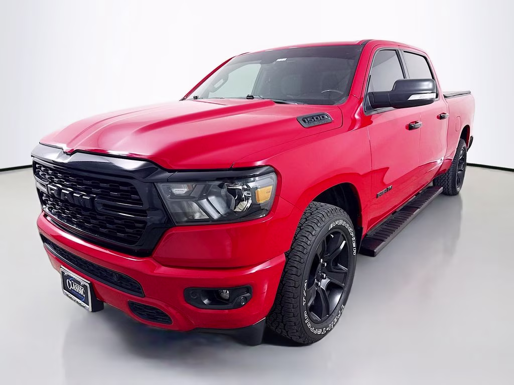 2022 Flame Red Clearcoat Ram 1500 Big Horn/Lone Star 4X4 Truck