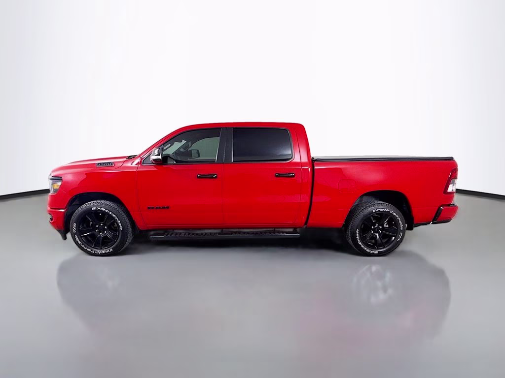 2022 Flame Red Clearcoat Ram 1500 Big Horn/Lone Star 4X4 Truck