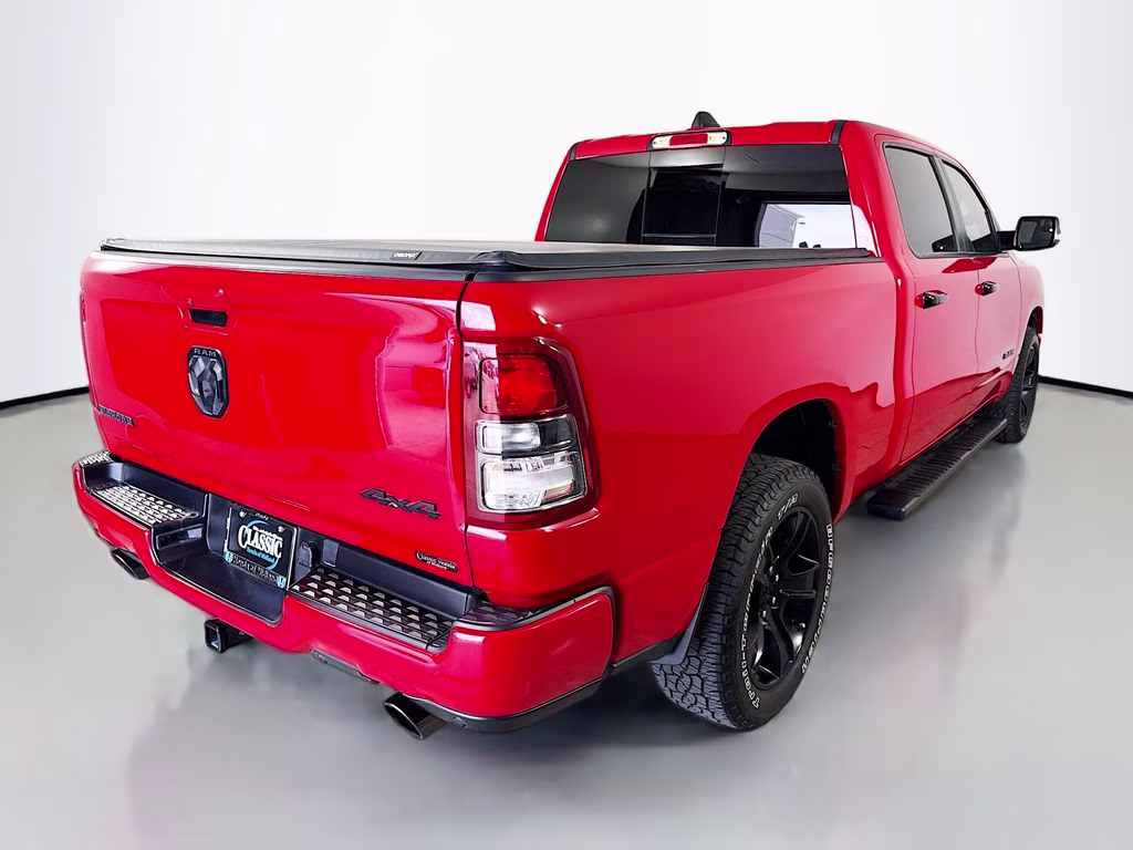 2022 Flame Red Clearcoat Ram 1500 Big Horn/Lone Star 4X4 Truck
