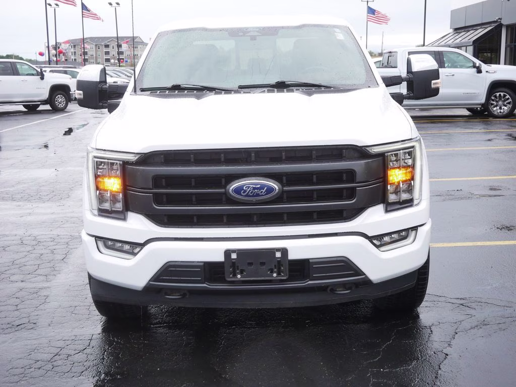 2022 Oxford White Ford F-150 Lariat 4X4 Truck