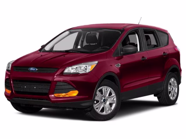 2015 Red Ford Escape Titanium FWD SUV
