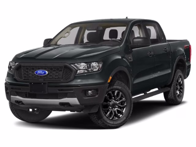 2023 Black Ford Ranger XLT 4X4 Truck
