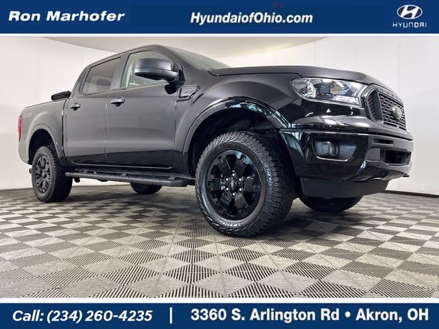 2023 Black Ford Ranger XLT 4X4 Truck