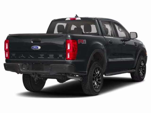 2023 Black Ford Ranger XLT 4X4 Truck