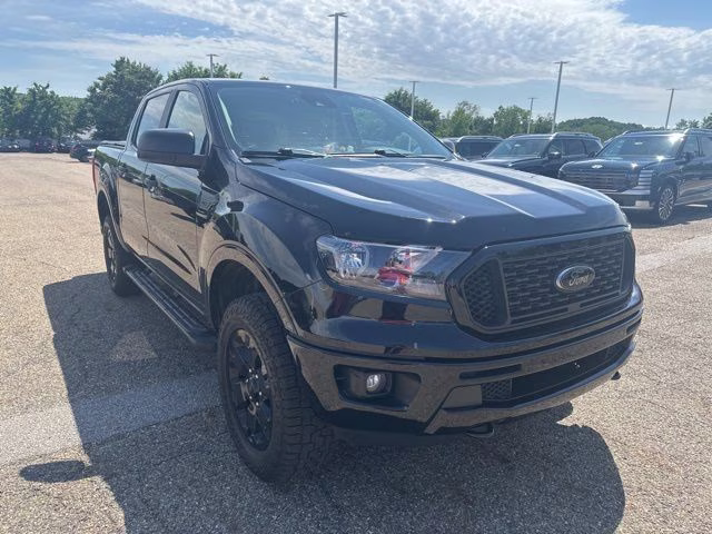 2023 Black Ford Ranger XLT 4X4 Truck