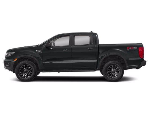 2023 Black Ford Ranger XLT 4X4 Truck