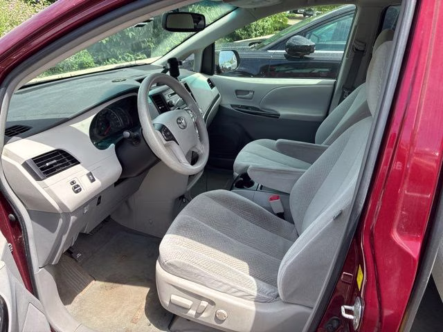 2011 Red Toyota Sienna LE FWD Van