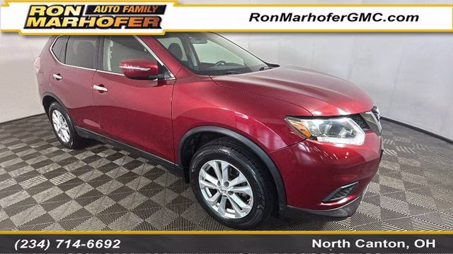 2015 Cayenne Red Pearl Nissan Rogue SV AWD SUV