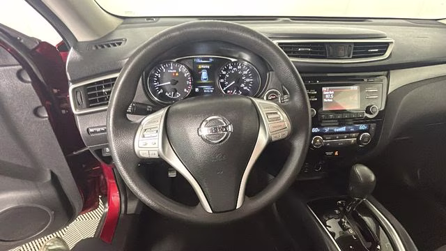 2015 Cayenne Red Pearl Nissan Rogue SV AWD SUV